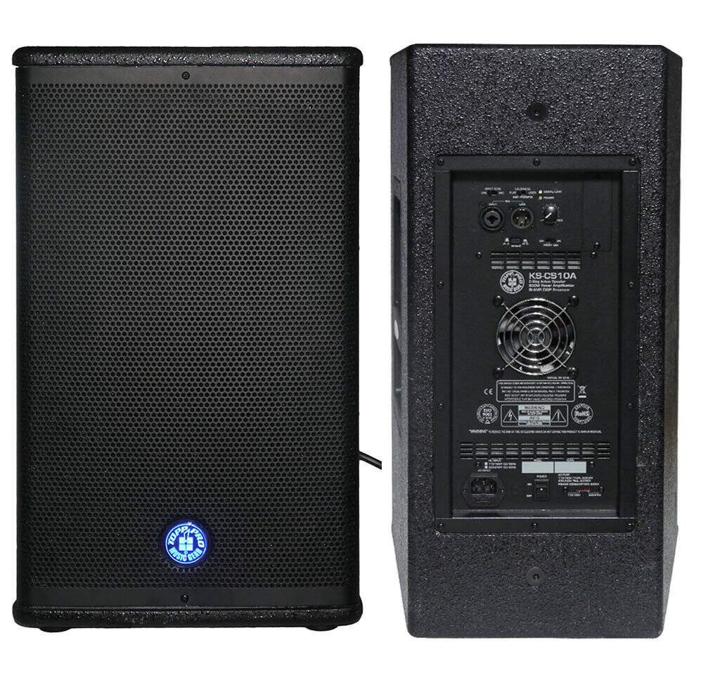 TOPP PRO KS-CS 10A 10" 2 Yollu Aktif Hoparlör - 2
