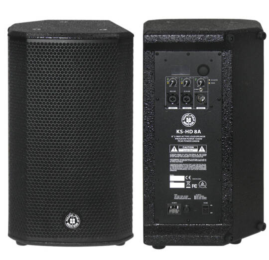 TOPP PRO KS HD 8A 8" 2 Yollu Aktif Hoparlör
