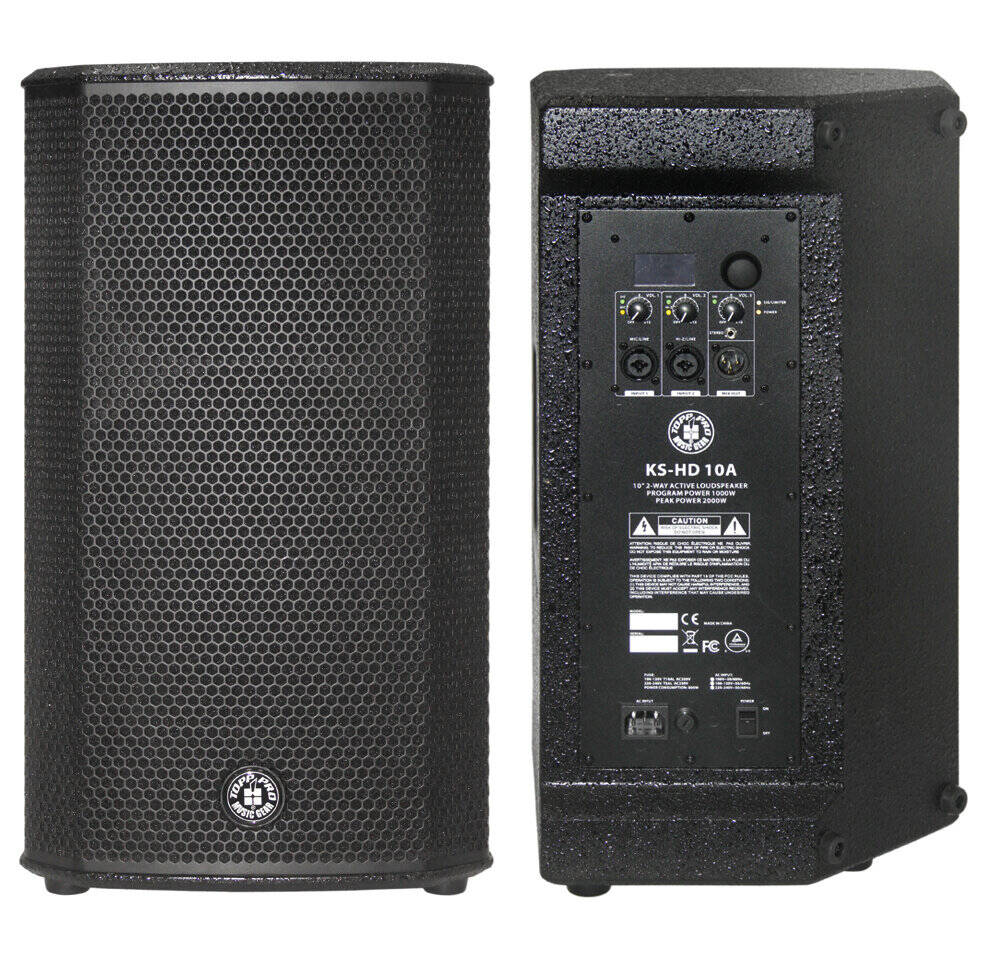 TOPP PRO KS HD10A 4000W 10" Aktif Hoparlör - 1