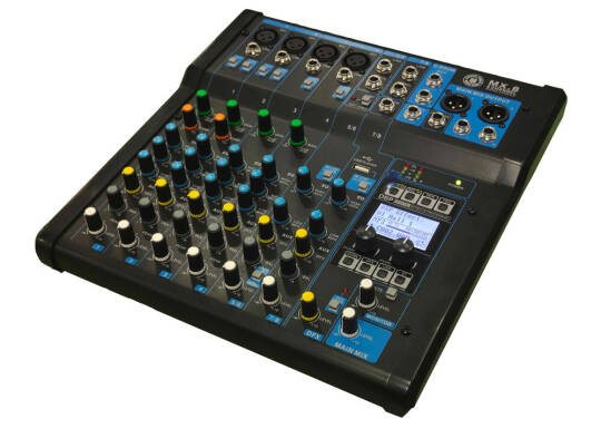 TOPP PRO MX.8 8 Kanal Deck Mikser - 2
