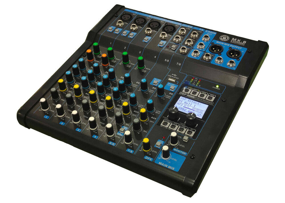 TOPP PRO MX.8 8 Kanal Deck Mikser - 2