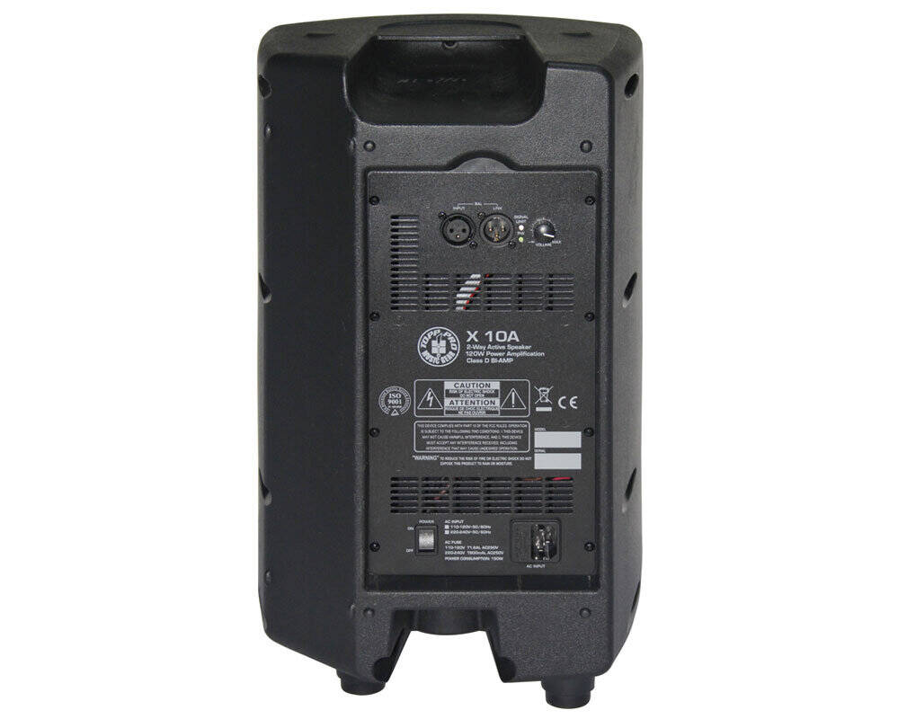 TOPP PRO X10A 480W 10" Aktif Hoparlör - 3