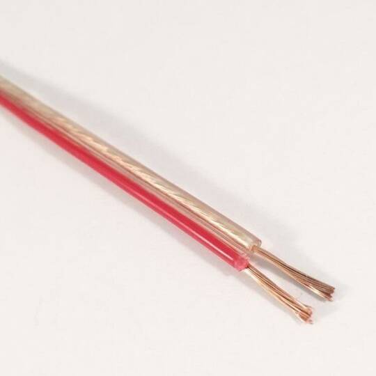TUİG 2x0.75mm Şeffaf Hoparlör Kablosu