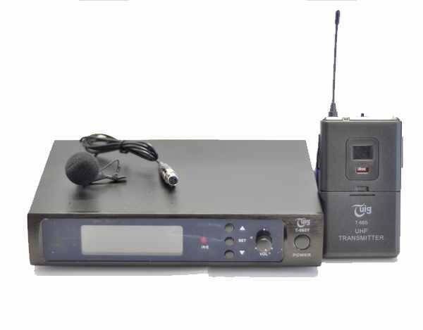 TUİG T-665 YAKA UHF Telsiz Yaka Mikrofonu - 1