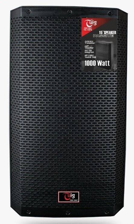 TUİG TG-15 PS 1000W 15" Pasif Hoparlör - 1