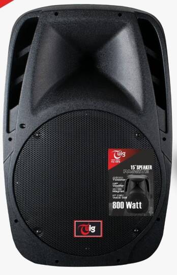 TUİG TS-15PS 15" 800 Watt Pasif Hoparlör