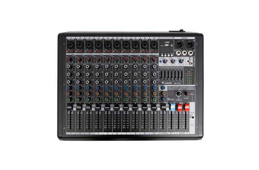 WESTA WM-12FX 12 Kanal Deck Mikser - 1