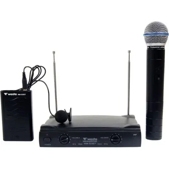 WESTA WM-323ET Telsiz El+Yaka Mikrofonu