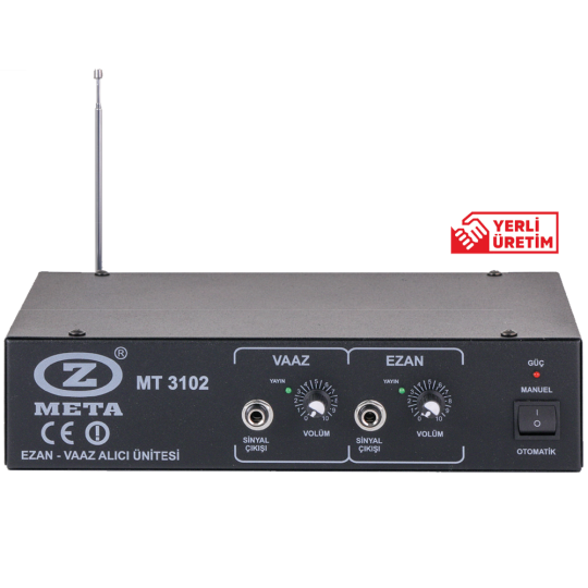 WESTSOUND MT 3102 C VHF-UHF Ezan Alıcısı Ünitesi
