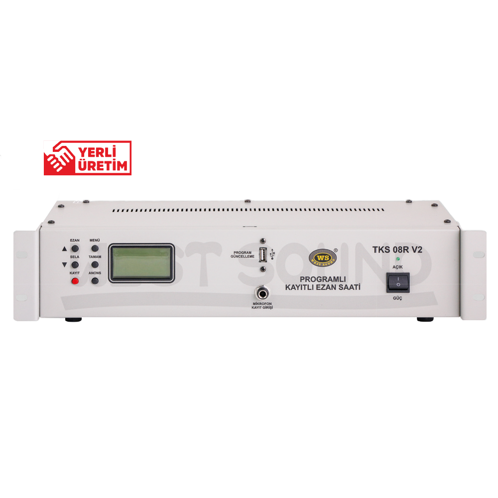 WESTSOUND TKS 08 R V2 Programlı Ezan Saati - 1
