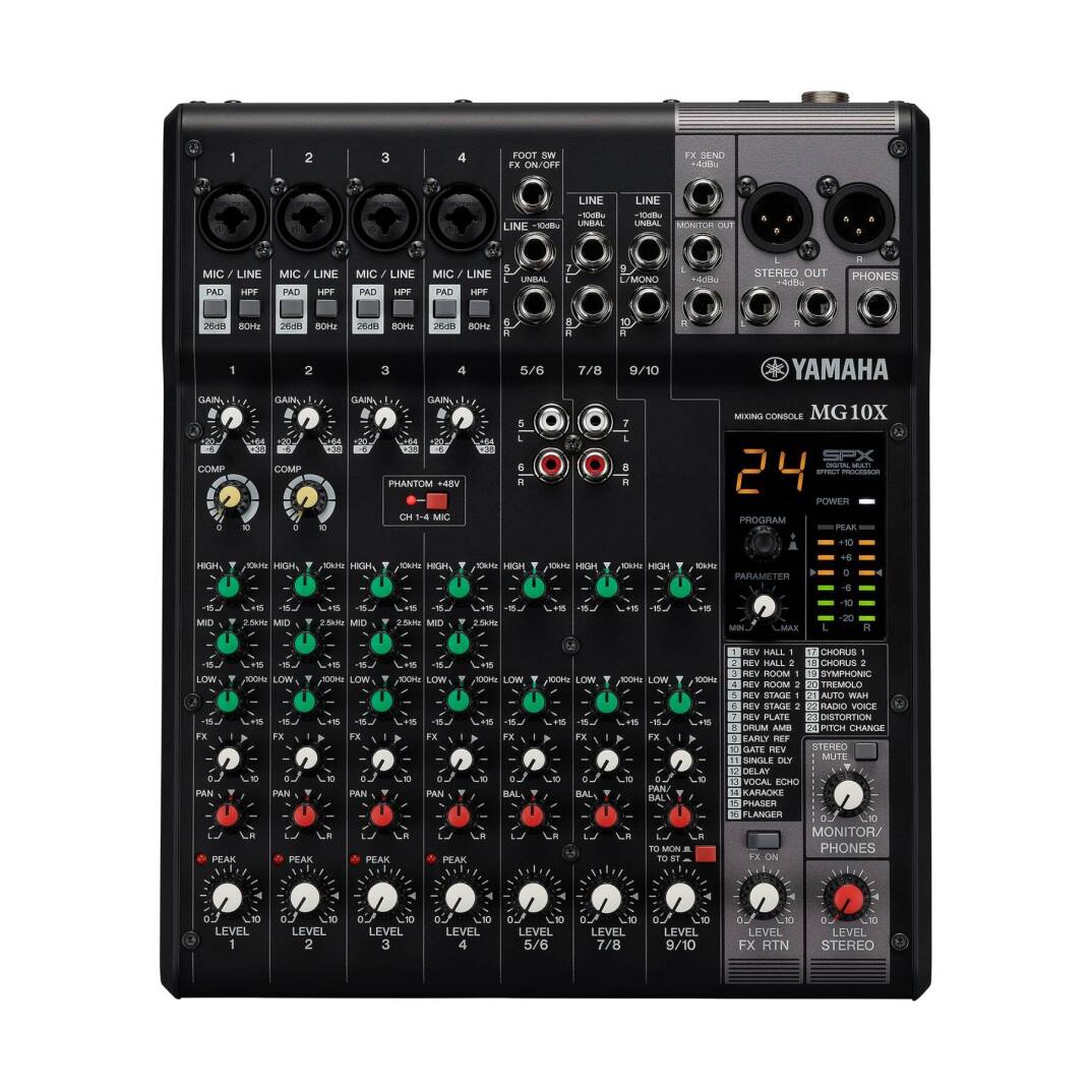 YAMAHA MG10X 10 Kanal Analog Mikser - 2