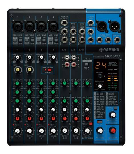 YAMAHA MG10XU 10 Kanal Analog Mikser