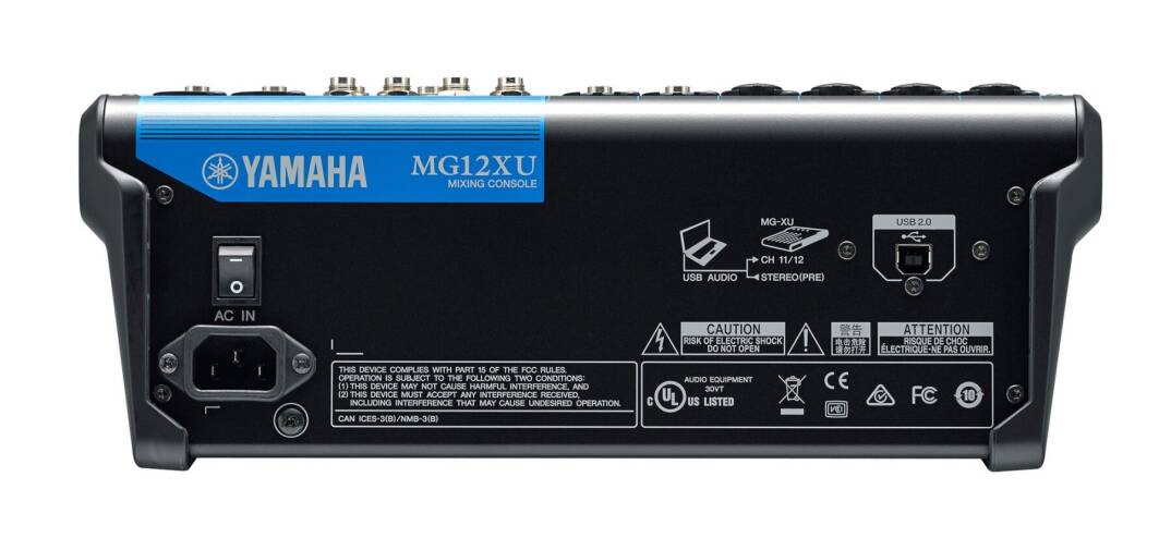 YAMAHA MG12XU 12 Kanal Analog Mikser - 4